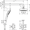 Душевой набор с термростатом Hansgrohe ShowerSet Raindance Select S/ShowerSelect S (27297000)- Фото 2